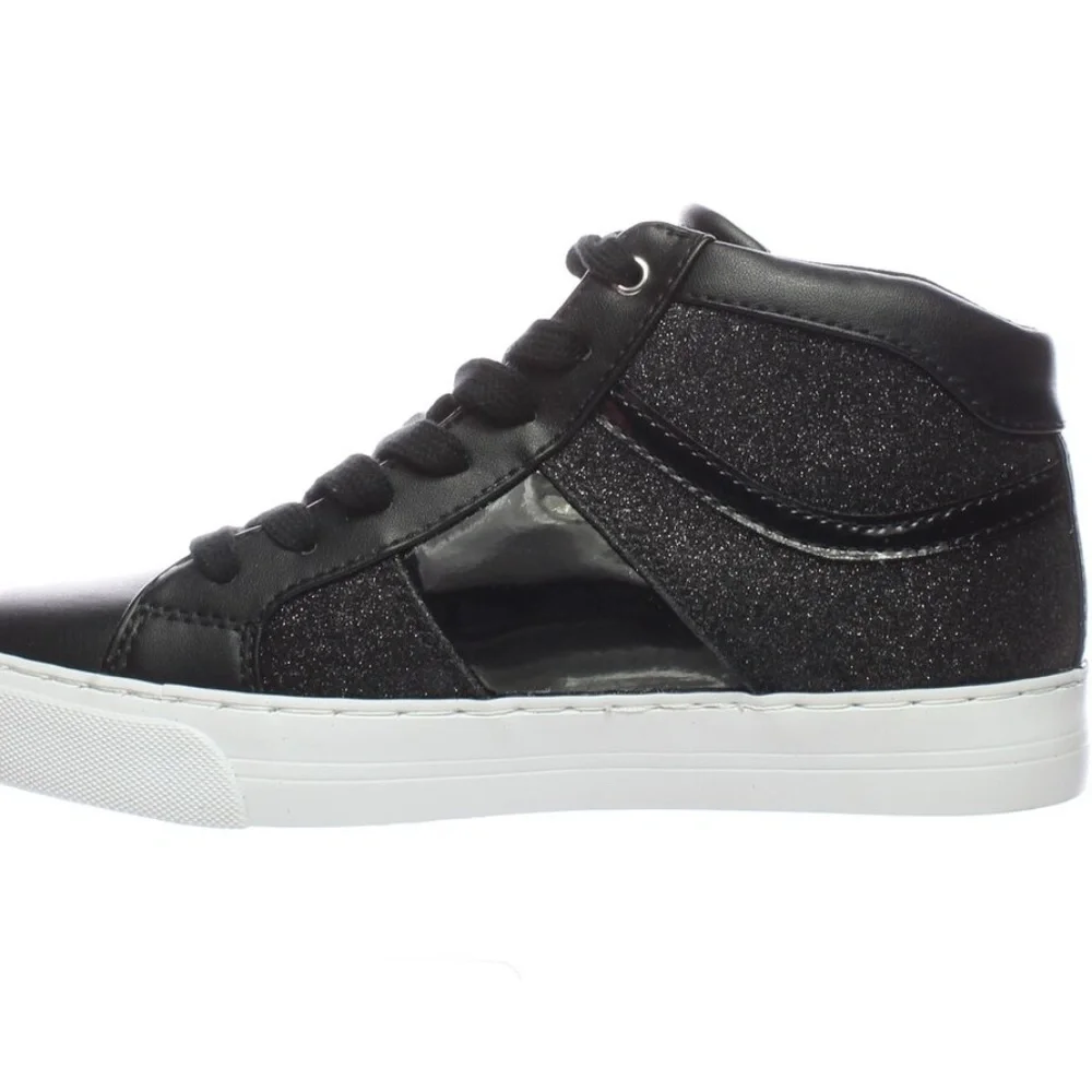 New G by GUESS Gettie Glitter Sneakers SZ 9